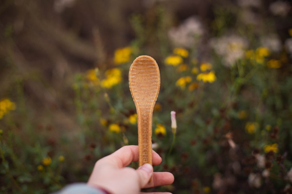 Edible Spoons: Use Your Cutlery and Eat It Too